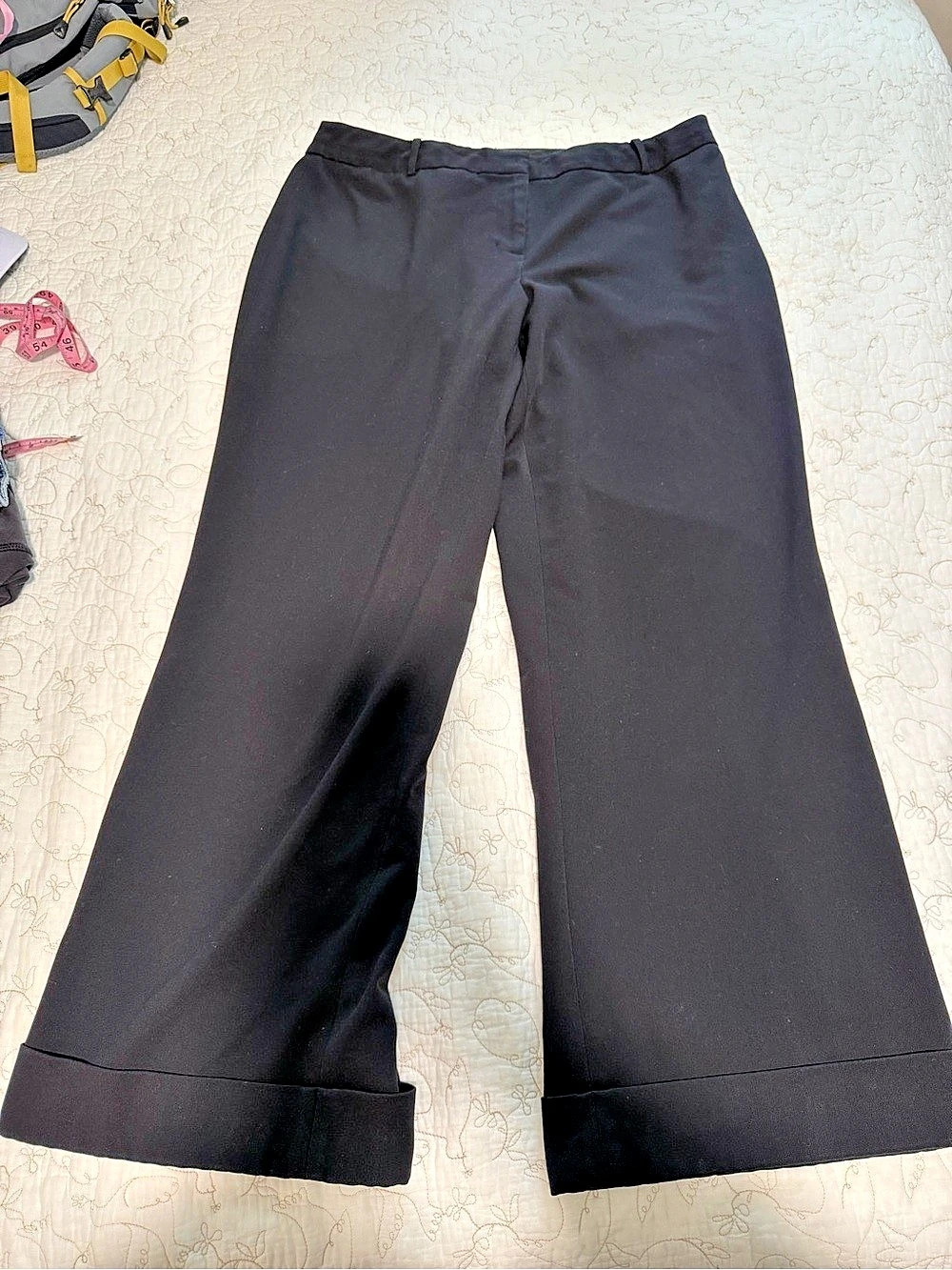 Lane Bryant Wide Leg Dress Pants in Black Size 16